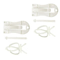 ULTECHNOVO 4pcs Parrot Vegetable Clips Plastic Fixed Clamps for Bird Cage Feeding Device Holders Suitable for Small Birds to Hold Cuttlefish Bone and Snacks