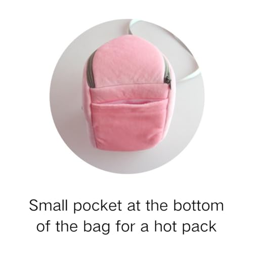 Small Pet Carrier Bag with Adjustable Shoulder Strap Hamster Travel Cage Breathable Carrier Portable Travel Carrier for Birds Sugar Glider Golden Hamsters (Grey) - color: Grey