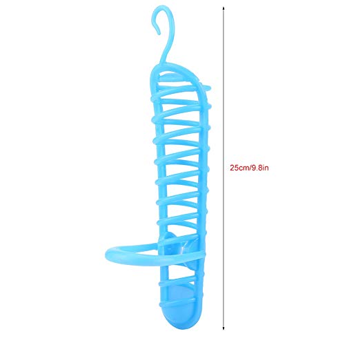 Millet Holder for Bird Cage Parrots Feeder Basket Feeder | Bird Cage Treat Holder for Fruit and Vegetable Milet Containers, Pet Birds Hanging Foraging Toys (Blue)