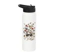 Bird Nerd Birdwatcher Birdwatching Bird Watcher Birder Tee Stainless Steel Insulated Water Bottle - color: White