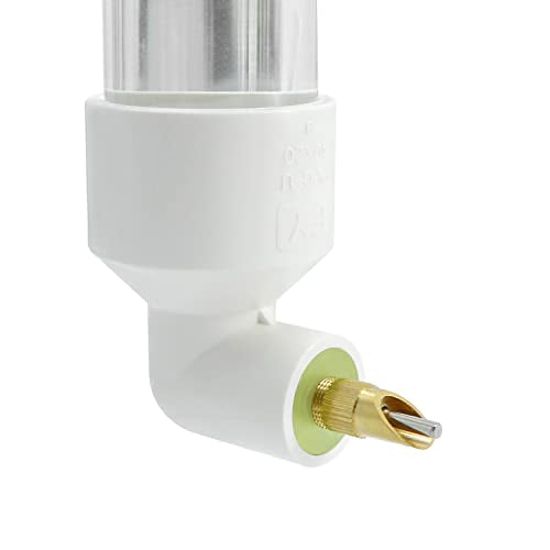 Bird Water Dispenser Parrot Waterer Automatic Bird Water Feeder for Medium Birds Parakeet Cockatiel Conure Caique (Medium) - size: Medium