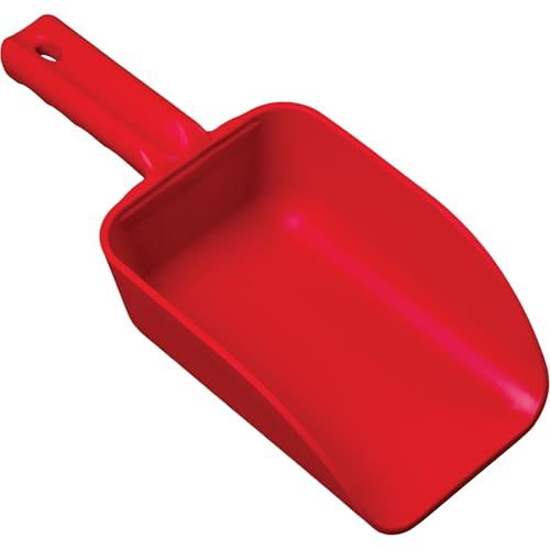 Remco Small Hand Scoop,Poly,32 Oz,Red 64004-1 Each