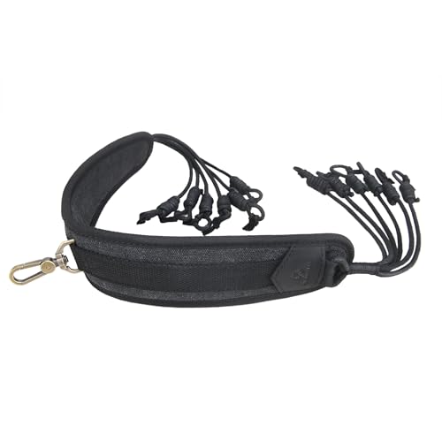 WAYNE'S DOG Canvas Bird Game Carrier, Waterfowl Dove Small Animal Game Carrier Hanger Tote Shooting Accessories (Black) - color: Black