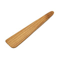 FAAY 13" Flat Wooden Spatula for Cast Iron, Egg Flipper, Pan Scraper, Handcraft from High Moist Resistance Golden Teak for Non Stick Cookware (13") - size: 13"