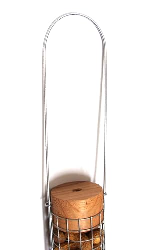 Backyard Birds Unlimited Cedar Whole in-Shell Peanut Outdoor Hanging Wild Bird Feeder Made in the USA-Large 42" Inch - size: Large