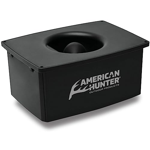 American Hunter 50 LB Hanging Feeder | Hunting Durable Lightweight Camo Metal Game Feeder with Automatic Delivery System | with E-Kit Photocell Kit - style: E-Kit Photocell Kit