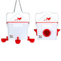 RentACoop Chick2Chicken 10lb Feeder & 2 Gal Waterer Set - 2025 Version - size: Without Stand
