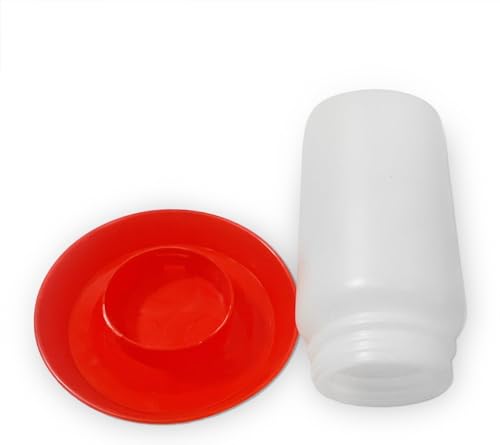 Chicken Waterer and Feeder Set | 1 Quart Poultry Drinker and 1 Quart Poultry Feeder Combo | for Chickens, Ducks, Turkeys, Ducklings, Quail, Baby Chicks and More - size: 1 Quart Feeder and 1 Quart Drinker