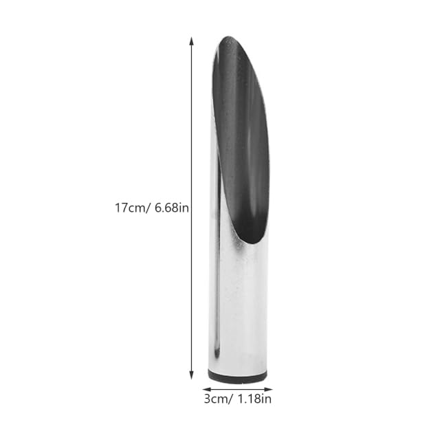 BESPORTBLE Bonsai Soil Scoop: Stainless Steel Soil Scoop Bonsai, Potting Trowel, Succulent Transplanting Garden Scooper for Indoor Plants, Narrow Deep Mouth Hand Tool