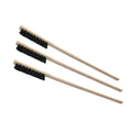 Dioche Essential 3PCS Long Handle Bird Cage Cleaning Brush – Sturdy Wooden Parrots Cage Supplies for Easy Maintenance