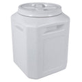 Gamma2 Gamma Seal Airtight Storage Bin - Wood, Pellet, Charcoal, and Food Container - Indoor or Outdoor Utility Bucket - BPA-Free Plastic - Made in the USA - Fits up to 50 Pounds - 14" L x 20" H