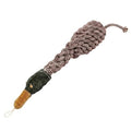 Crinkle Duck Rope and Chew Bird Dog Toy, Large Size, Brown | Rustling texture sparks playful tugging and gnawing sessions, feathered friend design pups carry and shake at home every day