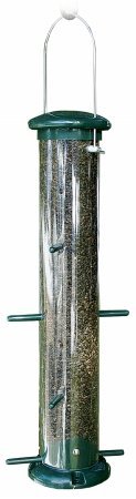 Audubon NATUBE9 15" Audubon 8 Port Thistle Tube Finch Birdfeeder