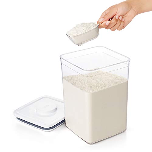 OXO Good Grips POP Container 1/2 Cup Scoop, Clear