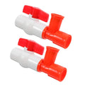 Tofficu 2pcs Chicken Water Line Pressure Regulators for Poultry Farm with Automatic Air Release Valve Reusable Waterer System Parts for Stable Pressure Control and Efficient Feeding