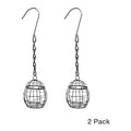 TJE Hummingbird Nest Material Holder, 2 Pack Hanging Cager