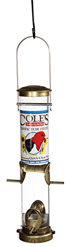 Cole's TT04 Terrific Tube Bird Feeder, 4-Port