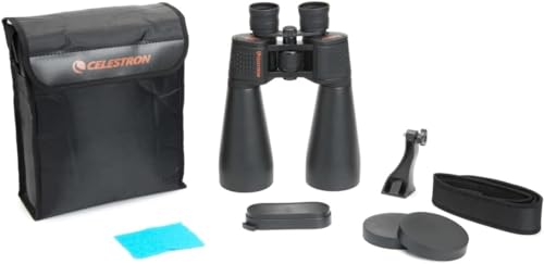 Celestron SkyMaster 15x70 Astronomy Binoculars for Stargazing and Deep-Sky | Ideal Balance of Power & Brightness, For Night Sky Long-Range Viewing, Multi-Coated BaK-4 Optics, Tripod Adapter & Carry Case - size: 15x70, style: SkyMaster 15x70