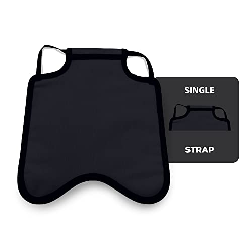 Hen Apron/Saddle, Single Strap, Small, Black - color: Black, size: Small