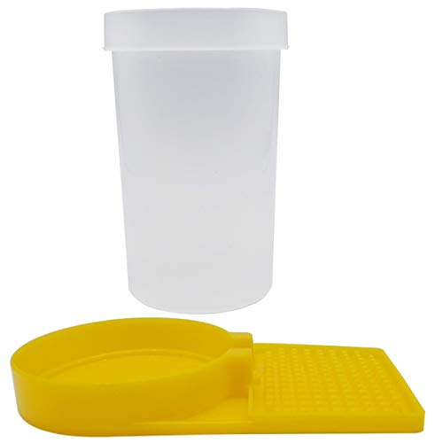 ROYHOO 3 Pack Beehive Beekeeping Water Dispenser Bee Drinking Beekeeping Equipment Honey Beehive Entrance Feeder Nest Beekeeper Tools