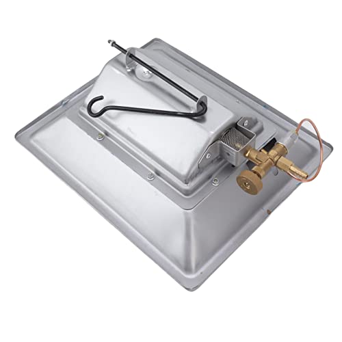 Jeanoko 1PCS Chick Heating Plate, Brooder Heat Plate, Manual Infrared Ceramics Catalytic Heating Incubation Equipment for Chicken Coops Poultry Heating