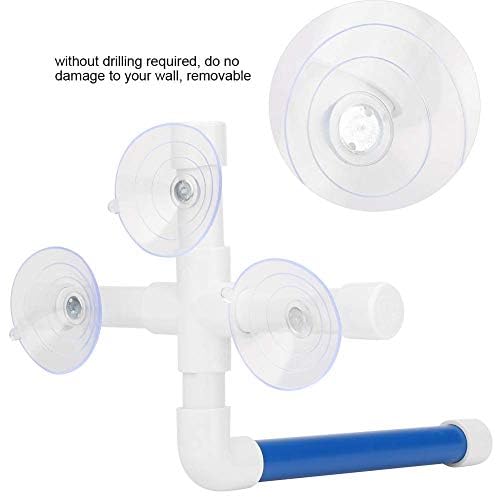 Parrot Bath Perches Standing with Suction Cup, Parrot Bath Stands Shower Perch Toy for Bird Parrot Macaw Cockatoo African Greys Budgies Parakeet