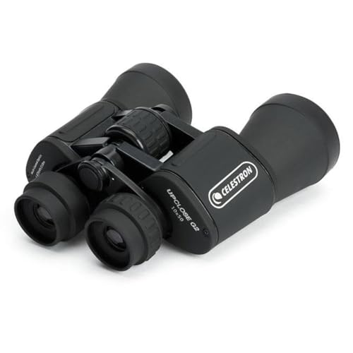 Celestron UpClose G2 10x50 Porro Binoculars for Wildlife & Astronomy | Bright 50mm Objectives, Traditional Porro Prism Design, Multi-Coated Optics, Great for Nature Viewing, Soft Carrying Case - size: 10x50 - Porro, style: 10x50 -Porro