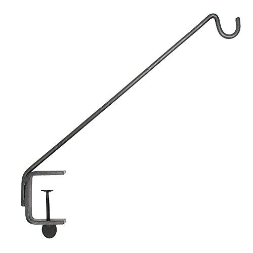 Achla Designs Deck Rail Shepherd's Pole, Angled (BGP-08), 7In - style: Clamp
