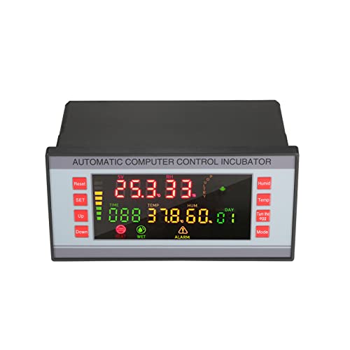 Automatic Egg Incubator 160V-220V 50Hz, Digital LED Display with Humidity Control & Auto Egg Turner for Chicken Duck Quail Eggs, Hatching Machine for Poultry Breeding