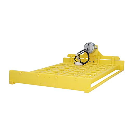 Automatic Egg Turner Convenient 32 Egg Capacity Plastic Tray, 45° Swing for Even Heat Distribution, Hollow Design for Optimal Air Circulation (110V) - size: 110V