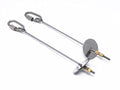 Honbay 2pcs Parrot Bird Rabbit Hutch Cage Fruit Vegetable Holder Skewer Foraging Toy Animal Treating Tool (L) - size: L