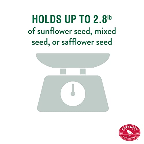 Perky-Pet WFH001 Farmhouse Bird Feeder - Unique Bird Feeders for Outside - Large Bird Feeders - Outdoor Garden Décor - size: No Size