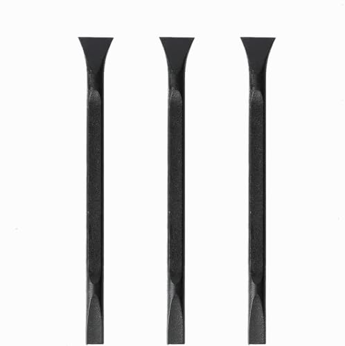 Tpyx Scraper Small Plastic Scraper Tool, Multi-Purpose Scraper Non-Scratch Cleaning Tool, Used in Narrow Spaces and Gaps, Perfect for Removing Oil stains, Labels, Food, Dirt, Paint, Etc. (3pcs) - color: 3 Identical Scrapers