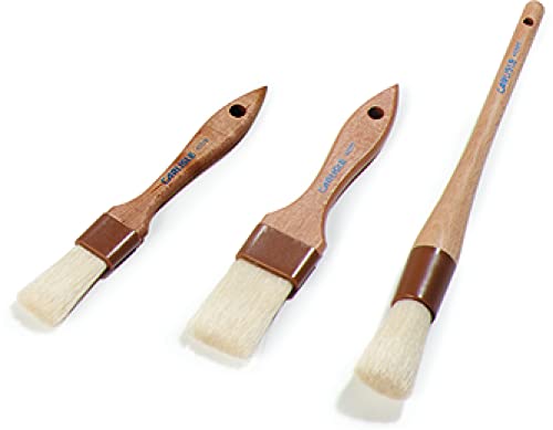 SPARTA Kitchen Basting Brush – 4037300 Basting Brush for Cooking Flat Boar Bristle Brush, Hardwood Handle for Kitchens, Restaurants, Catering, High Heat Food Prep, 1.5in - size: 8.25" x 1.5" (Pack of 1)