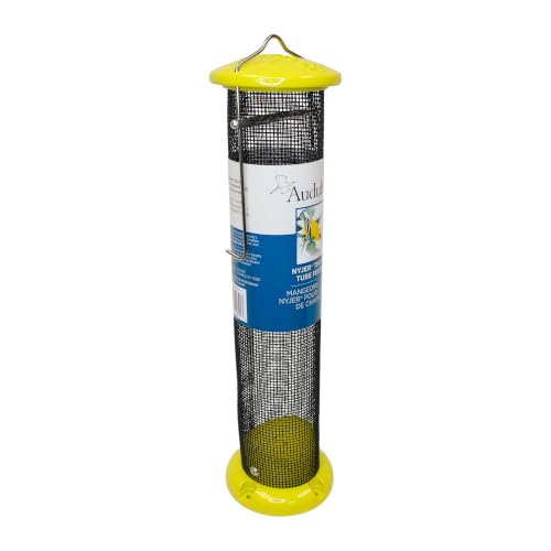 Woodlink NAWLNT Audubon Die Cast Aluminum Finch Screen Tube Wild Bird Feeder, 13-Inch,beige