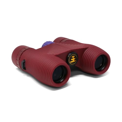 Nocs Provisions Standard Issue 10x25 Binoculars, Waterproof, Bird Watching | 10X Magnification, Bak4 Prism, Wide View Multi-Coated Lenses, Hiking & Backpacking, Adults & kids - color: Sacrodes Red, size: 10x25
