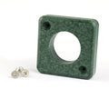 Recycled 1-1/4" Predator Guards for Nuthatches (Green) - color: Green