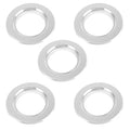 5pcs Bird House Predator Guards Stainless Steel Rings Excludes Different Bird Species and Protects The Entry Hole 65mm