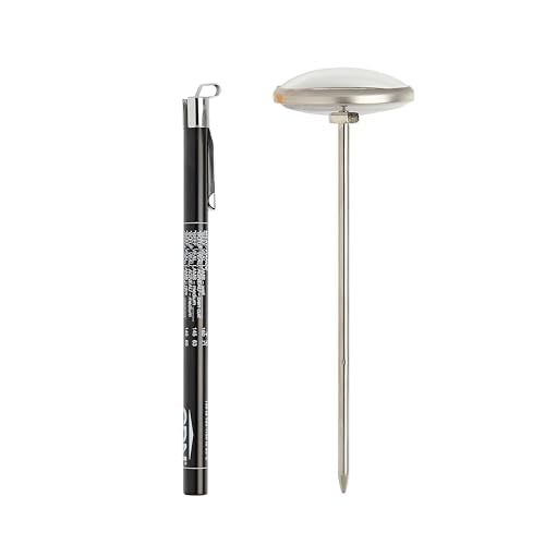 CDN Ovenproof Meat Thermometer | NSF® Certified | ProAccurate® | 1.75" Dial | For Oven & Grill Cooking | Durable Stainless Stem | Fast & Accurate Readings | IRM190 - size: 1.75" Dial