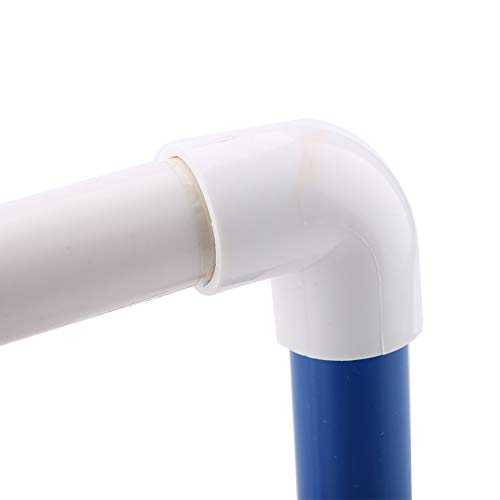 Training Stand Pet Bird Table Perch Stands PVC Bird Standing Bird Shower Bath Stand Rack Standing Gym Training Grinding Toy Playstand Holder(PVC) - color: PVC