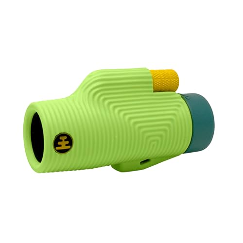 Nocs Provisions Zoom Tube 8x32 Monocular, Bird Watching & Backpacking | 8X Magnification Telescope, Bak4 Prism, Wide Field of View for Wildlife Viewing - color: Chartreuse Green