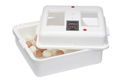 Little Giant® Digital Still Air Incubator | 41 Egg Capacity | Chick Egg Hatching Incubator with Temperature and Humidity Control | Made in USA - style: Still Air Incubator