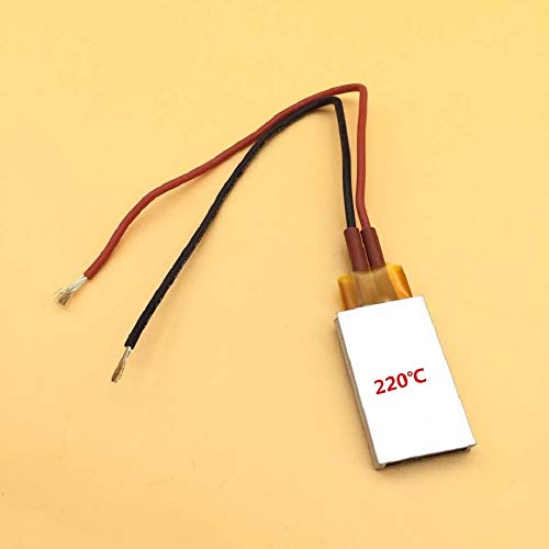 2pcs PTC Heating Element 5W-50W AC DC 24V/36V 110/220 Degree consistant Temperature Ceramic Thermostatic… (36V 220 Degree) - size: 36V 220 Degree