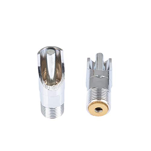 BUYGOO 10Pack Pig Nipple Waterer, Hog Nipple Waterer, 1/2" NPT Stainless Steel Automatic Pig Nipples Heavy Duty Water Drinker Feeder Watering Nipples for Piglets, Sows Drinking