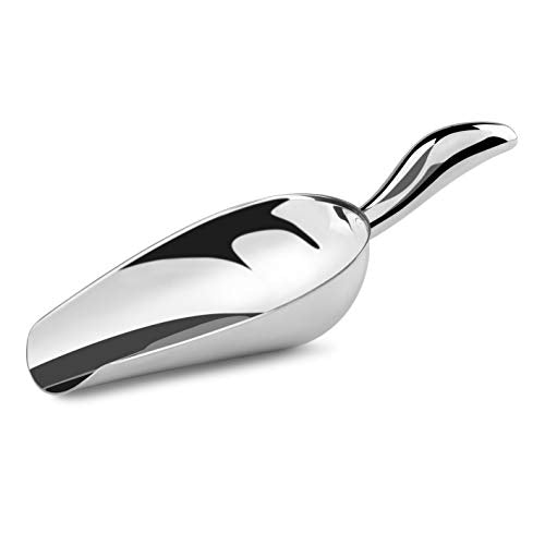 New Star Foodservice Restaurant Grade Stainless Steel Bar Ice Flour Utility Scoop, 24-Ounce - size: 24-Ounce Stainless Steel
