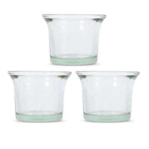 DECHOUS 3Pcs Replacement Glass Cups for Oriole Feeder Hummingbird Wild Bird | Outdoors Garden Balcony Patio Birds Feeding Accessories, Glass Jelly Feeder Cups for Oriole and Hummingbirds