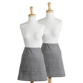 DII Everyday Basic Kitchen Collection - color: Gray, size: Regular Size Chef Apron