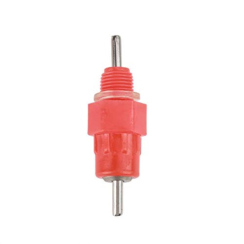 50Pcs Chicken Nipple Feeder, Automatic Chicken Waterer Nipple Drinker Feeders, Water Drinker Duck Hen Poultry Drinker, Fowl Drinker Kit for Chicken Quail Duck