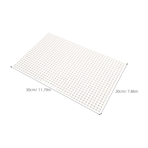 20pcs Nesting Pads for Chicks - Non-SlipIncubator Liner Parrot Brooder Pads - Silicone Mat for Bird Breeding .8x7.8 Inch