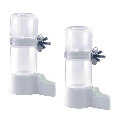 Pet Bird Automatic Water Dispenser,Bird Cage Hanging Drinking Device,Automatic Parrot Water Feeder,Budgies, Birds, Love Birds, Canary Drinking Fountains - size: 2 PCS